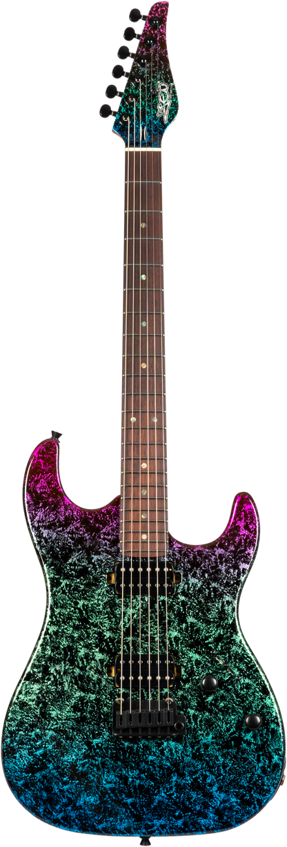 JET Elite JS50 Electric Guitar - Art Blue