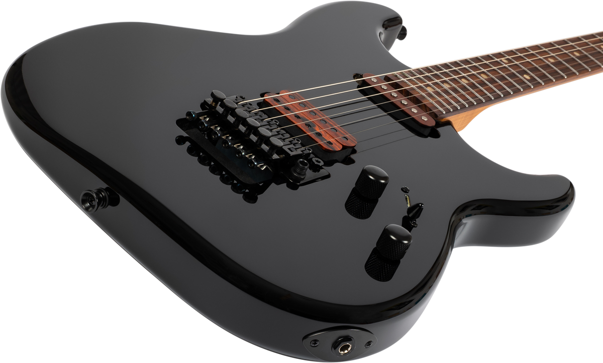 JET JS800 Electric Guitar - Black (HS)