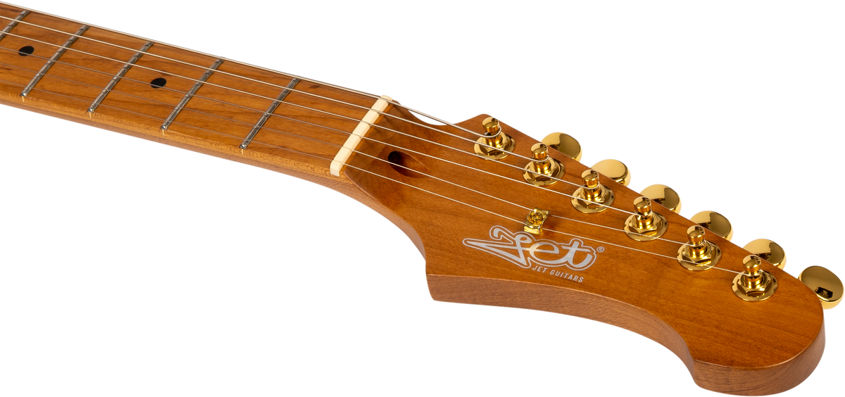 JET JT600 Electric Guitar - Purple Burst (Gold Hardware)