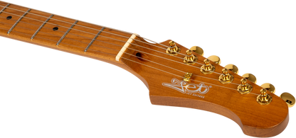 JET JT600 Electric Guitar - Purple Burst (Gold Hardware)