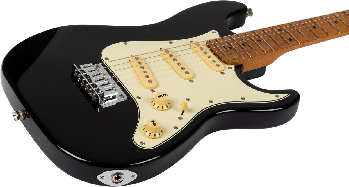JET JS300 Electric Guitar - Black (Mini)