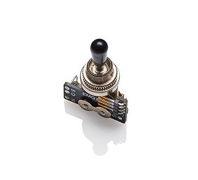 EMG 3-Way Solderless Toggle - Black