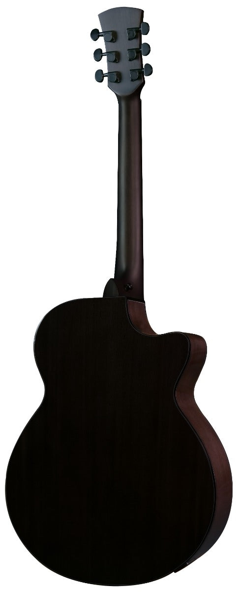 Faith Nexus Venus Cutaway Electro Thru-Black - Left Handed
