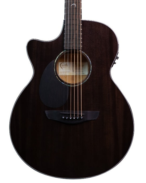 Faith Nexus Venus Cutaway Electro Thru-Black - Left Handed