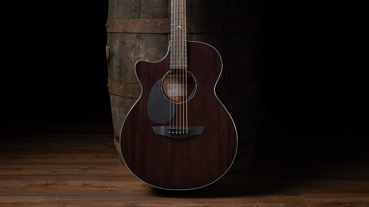Faith Nexus Venus Cutaway Electro Thru-Black - Left Handed