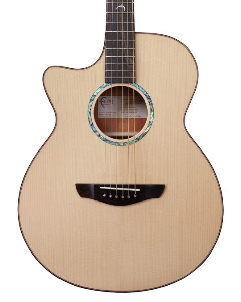 Faith Venus Electro Cutaway Left-Handed -  Natural