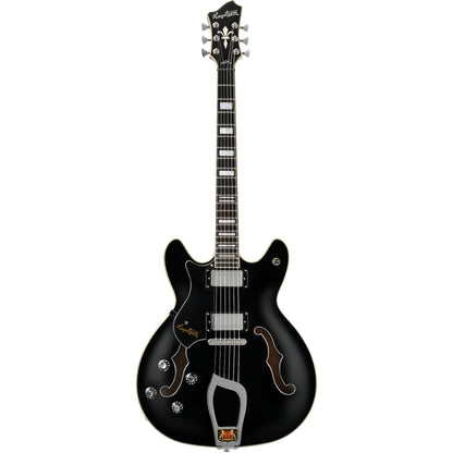 Hagstrom Viking Left-Handed - Black Gloss