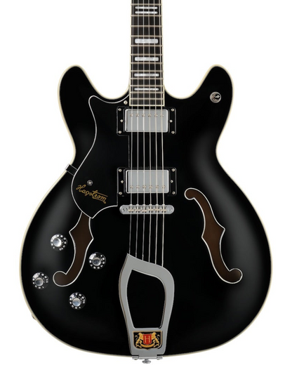 Hagstrom Viking Left-Handed - Black Gloss