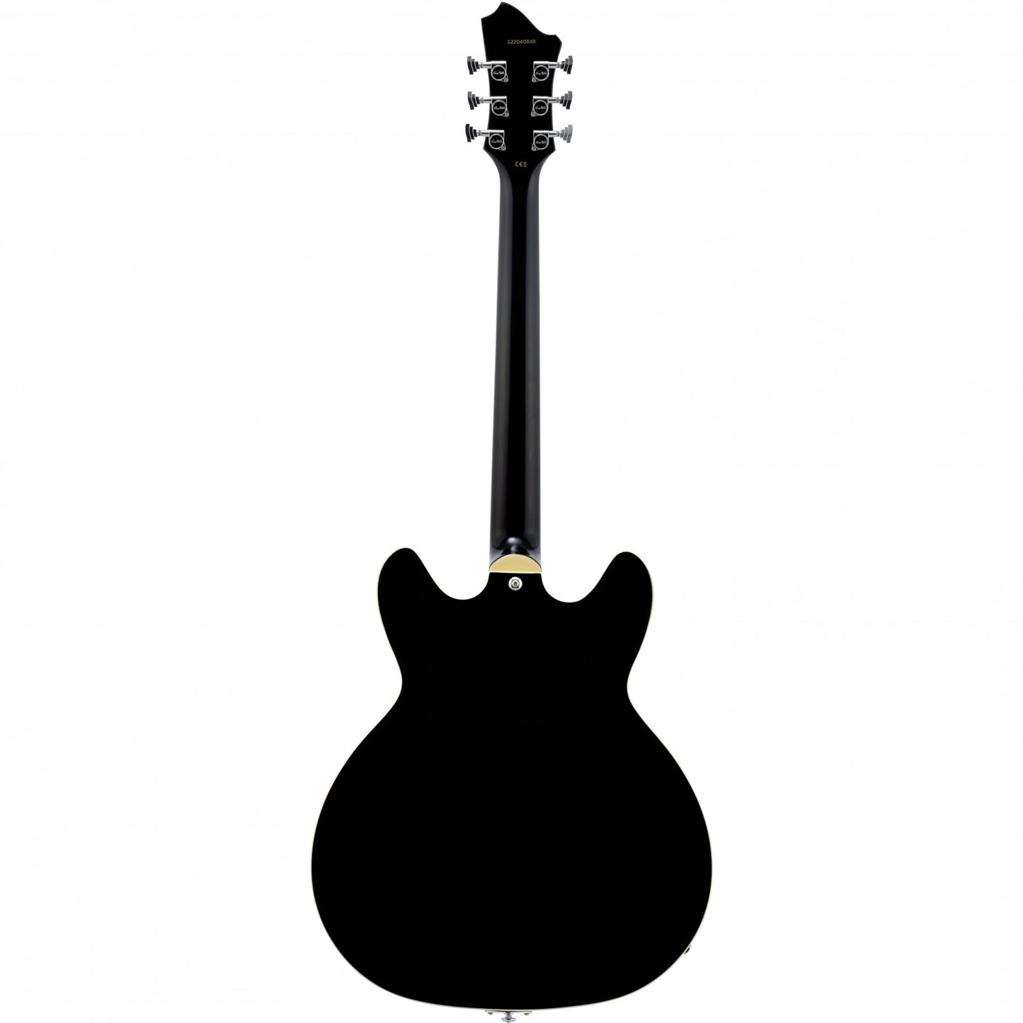 Hagstrom Viking Left-Handed - Black Gloss