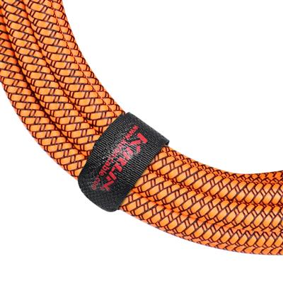 Kirlin Fabric Cable, Straight-Straight, Orange - 10ft