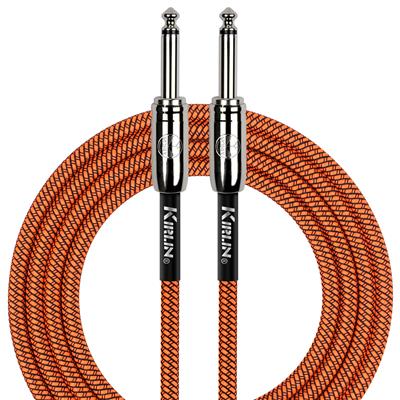 Kirlin Fabric Cable, Straight-Straight, Orange - 20ft