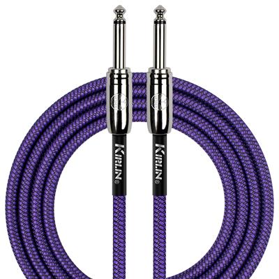 Kirlin Fabric Cable, Straight-Straight, Purple - 10ft