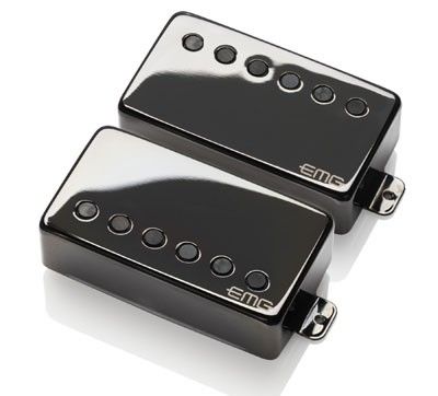 EMG JH "Het Set" James Hetfield - Floyd Rose Spacing - Black Chrome