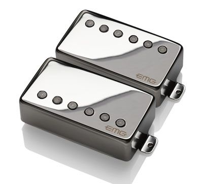 EMG JH "Het Set" James Hetfield - Floyd Rose Spacing - Chrome