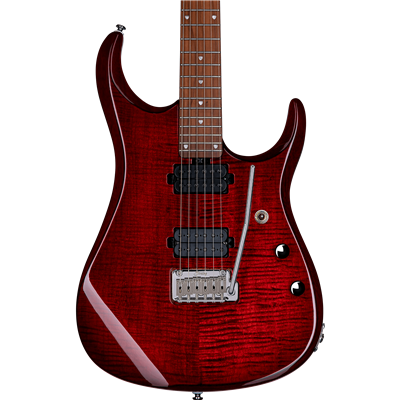 Sterling by Music Man JP15 Flame Maple - Royal Red