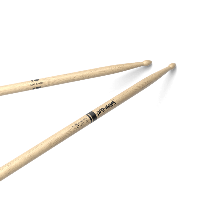 ProMark Classic Attack 5A Shira Kashi Oak Drumstick - Oval Wood Tip