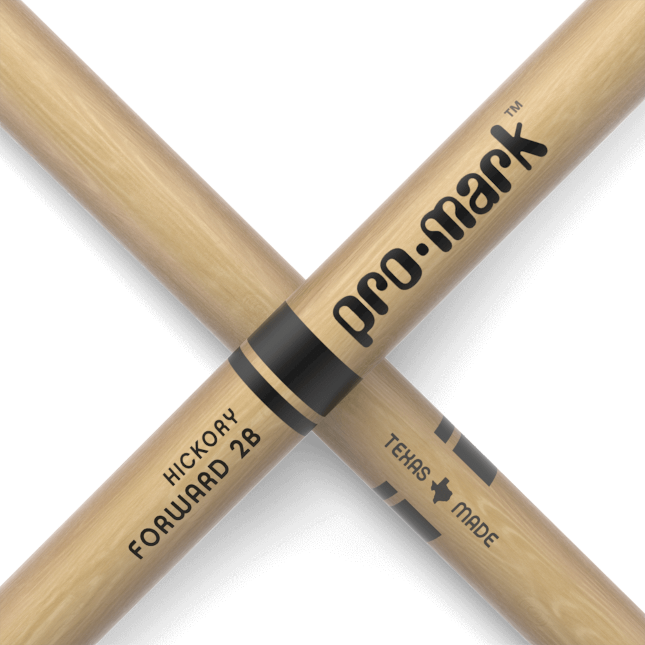 ProMark Classic Forward 2B Hickory Drumstick - Oval Wood Tip - 4-Pack