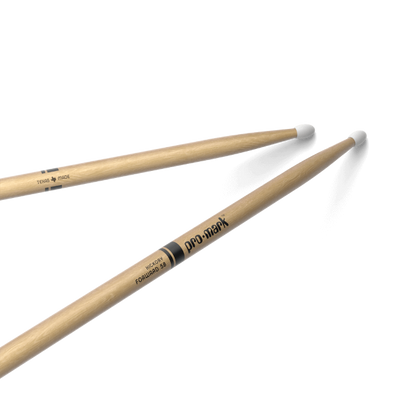 ProMark Classic Forward 5B Hickory Drumstick - Oval Nylon Tip