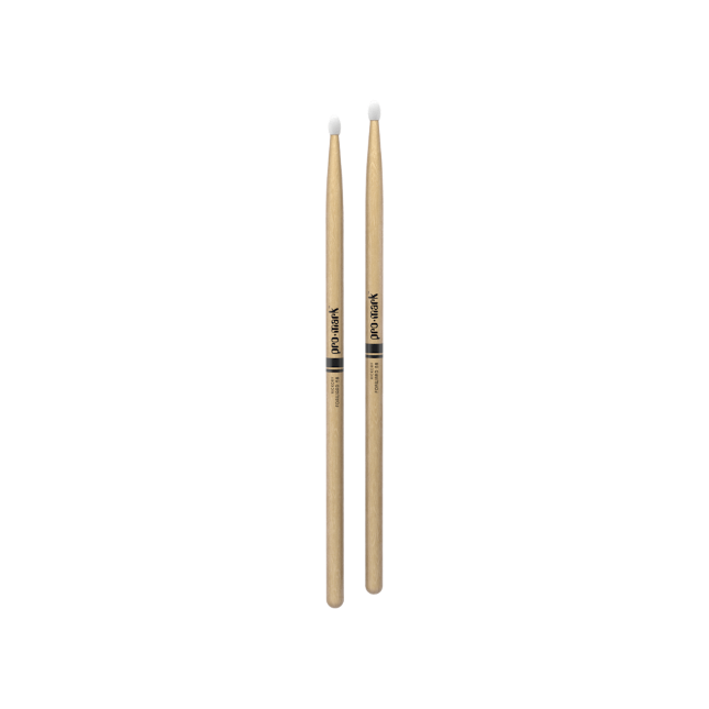 ProMark Classic Forward 5B Hickory Drumstick - Oval Nylon Tip