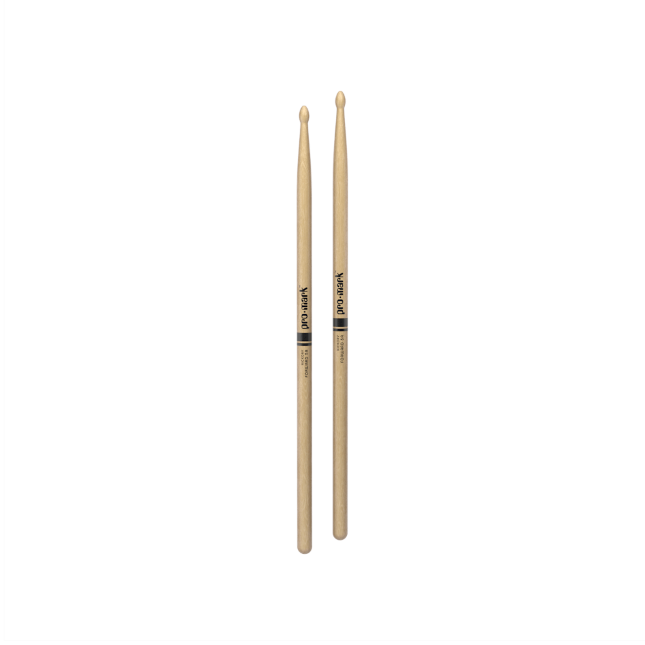 ProMark Classic Forward 5A Hickory Drumstick - Oval Wood Tip - 4-Pack