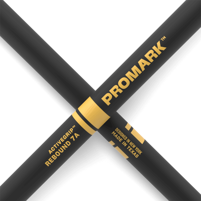 ProMark Rebound 7A ActiveGrip Hickory Drumstick - Acorn Wood Tip