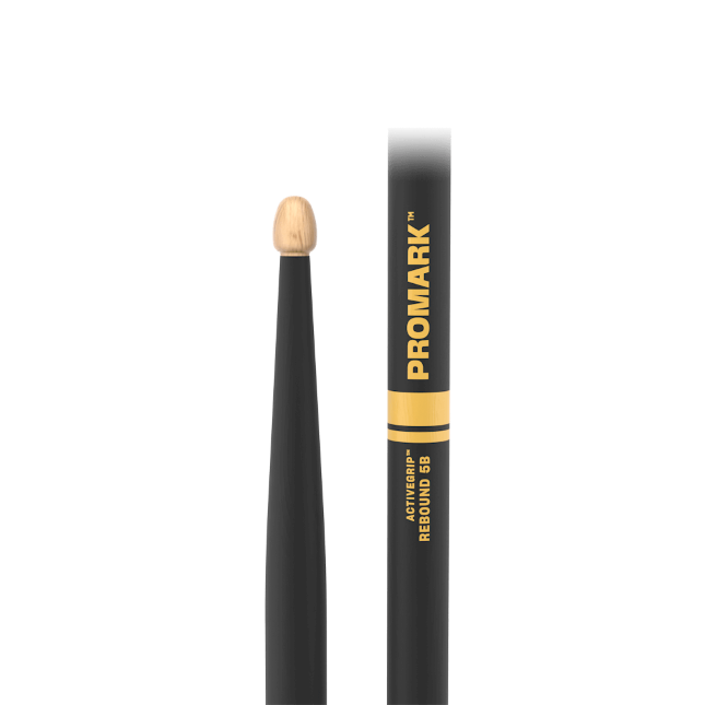 ProMark Rebound 5B ActiveGrip Hickory Drumstick - Acorn Wood Tip