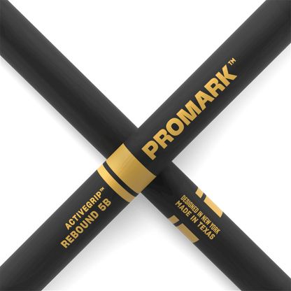 ProMark Rebound 5B ActiveGrip Hickory Drumstick - Acorn Wood Tip