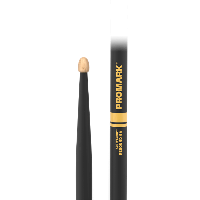 ProMark Rebound 5A ActiveGrip Hickory Drumstick - Acorn Wood Tip