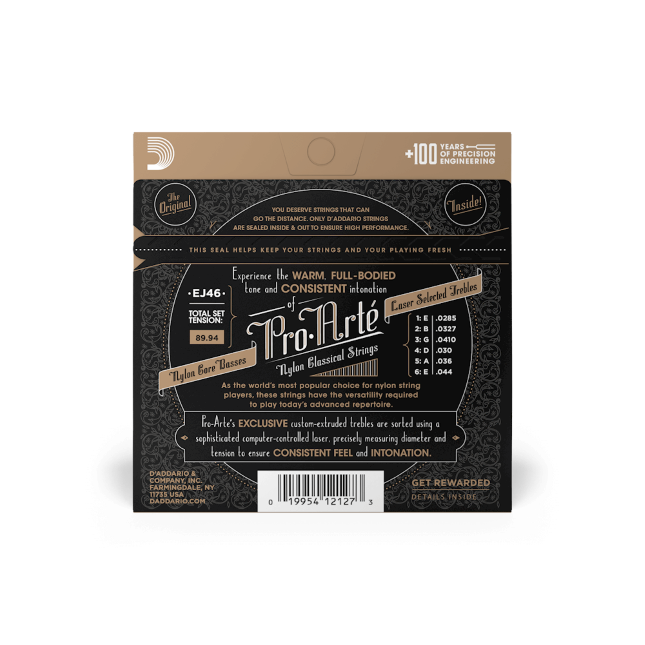 Pro-Arté Hard Tension Nylon Classical Guitar Strings