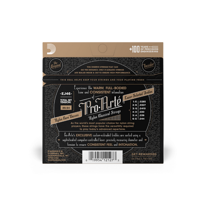 Pro-Arté Hard Tension Nylon Classical Guitar Strings