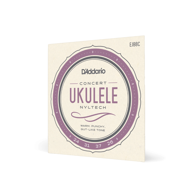 D’Addario Nyltech Ukulele Strings - Concert EJ88C