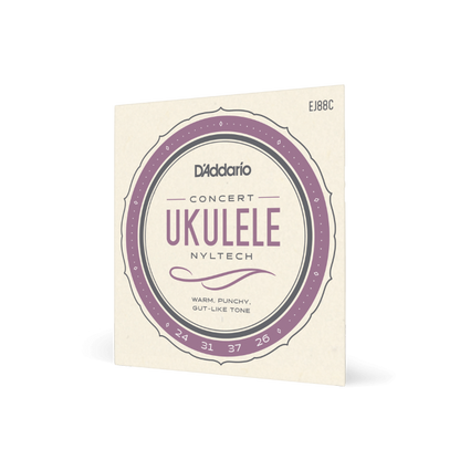 D’Addario Nyltech Ukulele Strings - Concert EJ88C