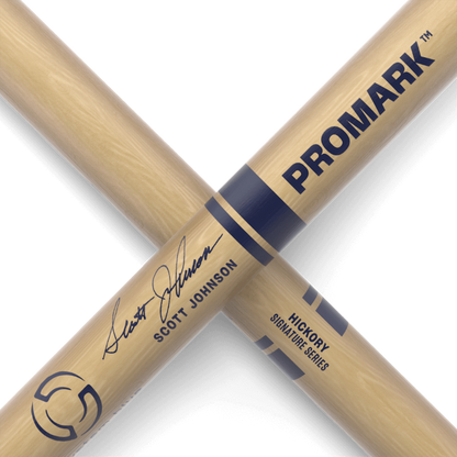 ProMark Scott Johnson Hickory Drumstick - Wood Tip