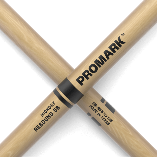 ProMark Rebound 5B Hickory Drumsticks, Acorn Wood Tip