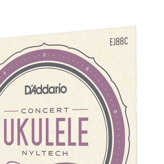 D’Addario Nyltech Ukulele Strings - Concert EJ88C