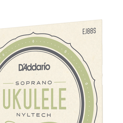 D’Addario Nyltech Ukulele Strings - Soprano EJ88S