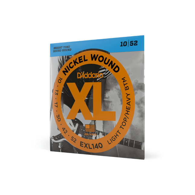 D'Addario EXL140 10-52 Nickel Wound Electric Guitar Strings