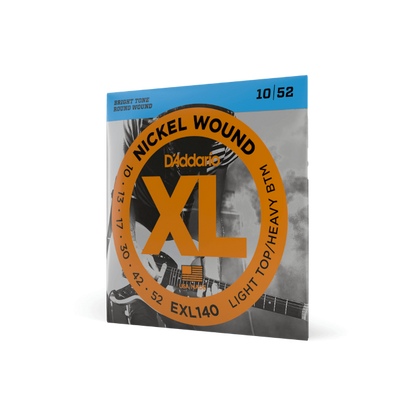 D'Addario EXL140 10-52 Nickel Wound Electric Guitar Strings