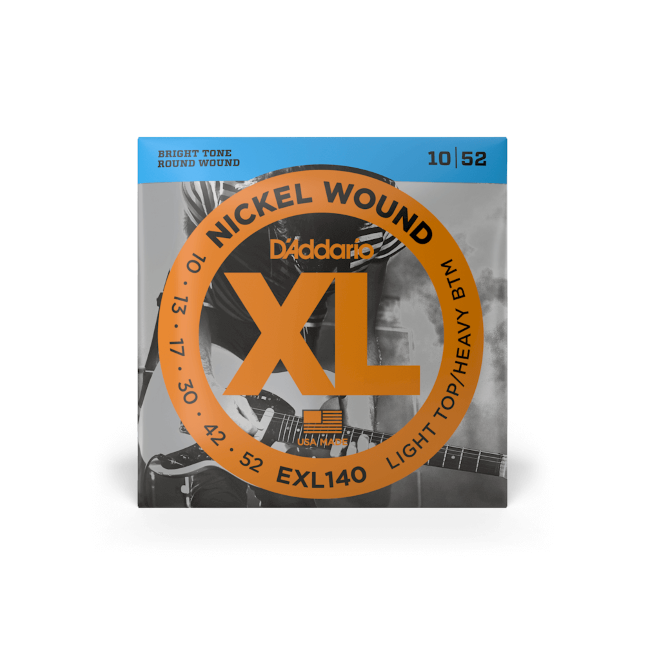 D'Addario EXL140 10-52 Nickel Wound Electric Guitar Strings