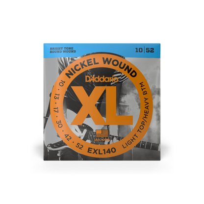 D'Addario EXL140 10-52 Nickel Wound Electric Guitar Strings