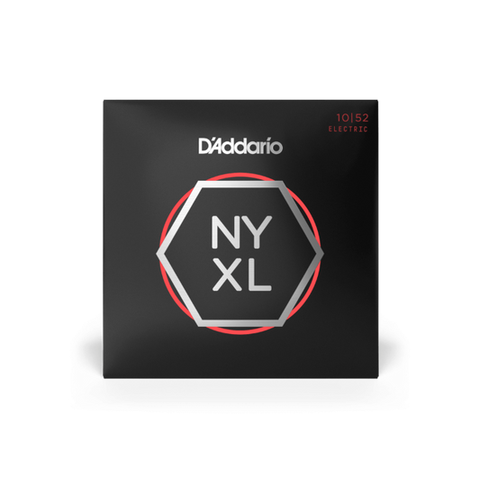 D'Addario 10-52 - NYXL Electric Guitar Strings, Light Top/Heavy Bottom