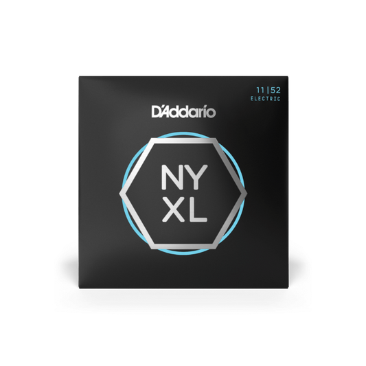 D'Addario 11-52 - NYXL Electric Guitar Strings, Medium Top/Heavy Bottom