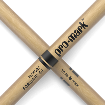 ProMark Classic Forward 5B Hickory Drumstick - Oval Wood Tip - 4-Pack