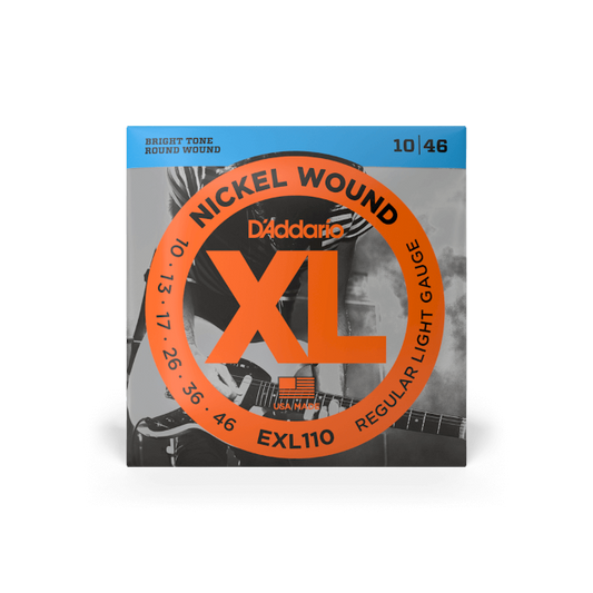 D'Addario EXL110 10-46 Nickel Wound Electric Guitar Strings