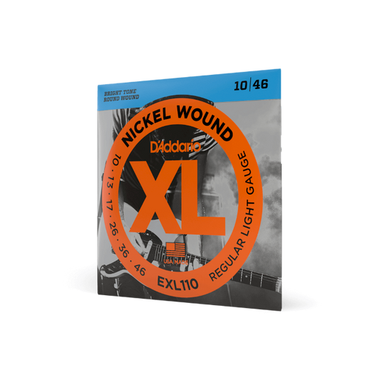 D'Addario EXL110 10-46 Nickel Wound Electric Guitar Strings