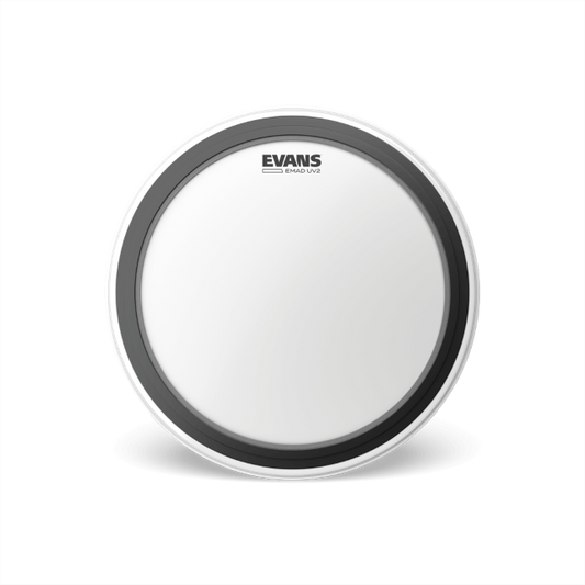 Evans EMAD UV2 Coated Bass Batter Drumhead - 16"