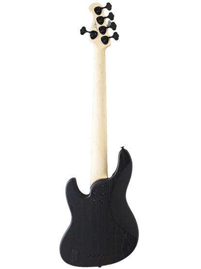 FGN J-Standard Mighty Jazz 5-String - Open Pore Black