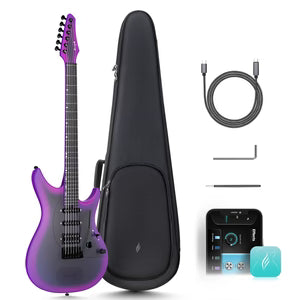 Enya Inspire Smart Guitar - Royal Purple