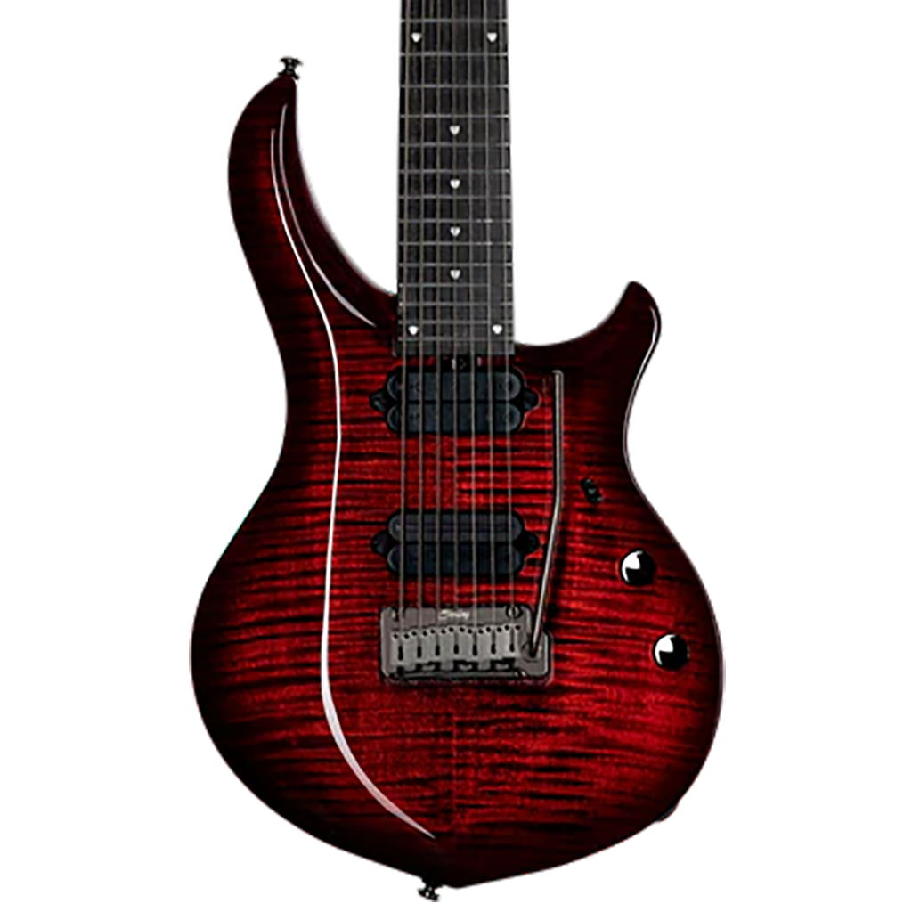 Sterling by Music Man Majesty 7 Dimarzio - Royal Red