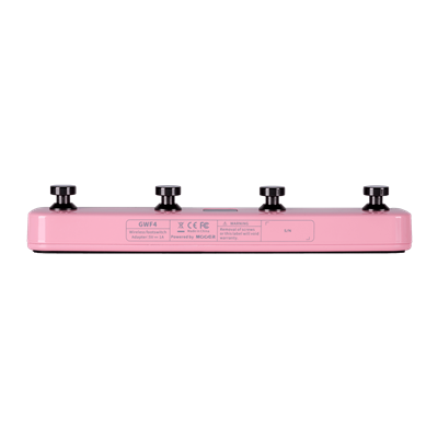 Mooer GTRS Wireless Footswitch - Pink